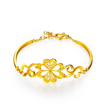 charming-gold黄金足金手镯 - 周大福官方商城
