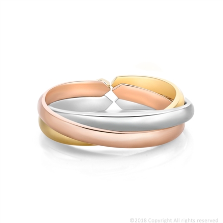 周大福jewelria memoire 真我18k金戒指