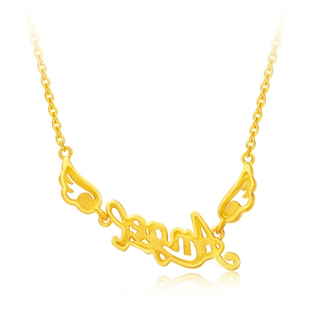 angel天使之翼足金项链 - 周大福官方商城